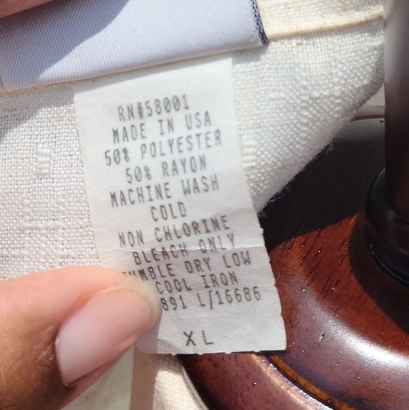 Vintage Lightest Milky Oatmeal Blazer - Picture 6 of 10